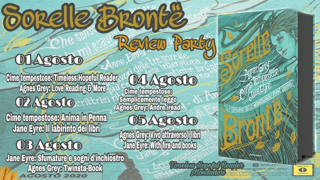 Review party sorelle Bronte: Recensione Agnes&nbsp;Grey